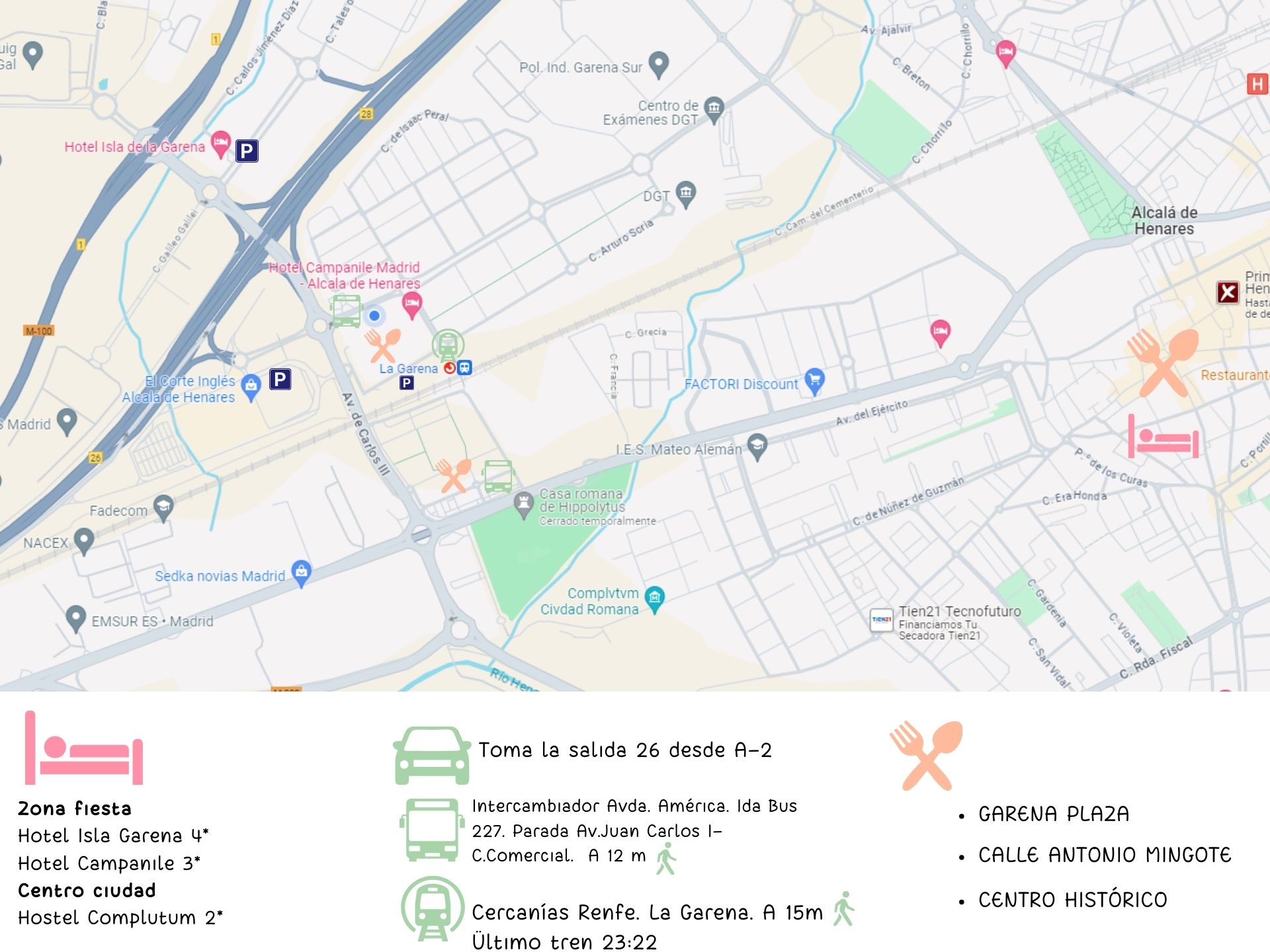 Estación tren La Garena